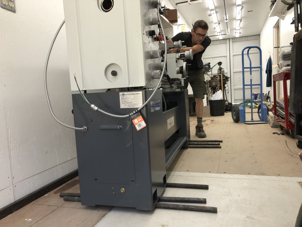 Precision Matthews PM1440GT Lathe Arrives! Making with Metal