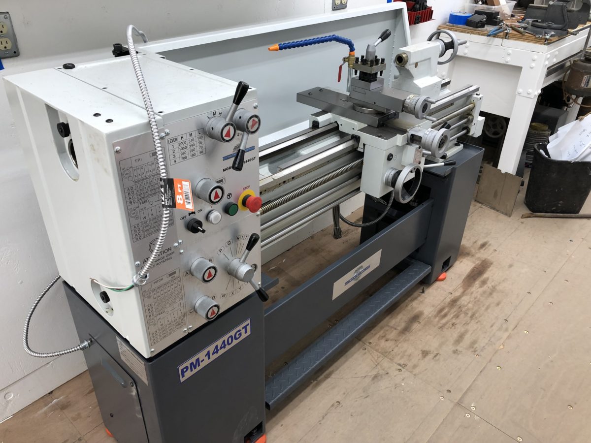 Precision Matthews PM1440GT Lathe Arrives! Making with Metal