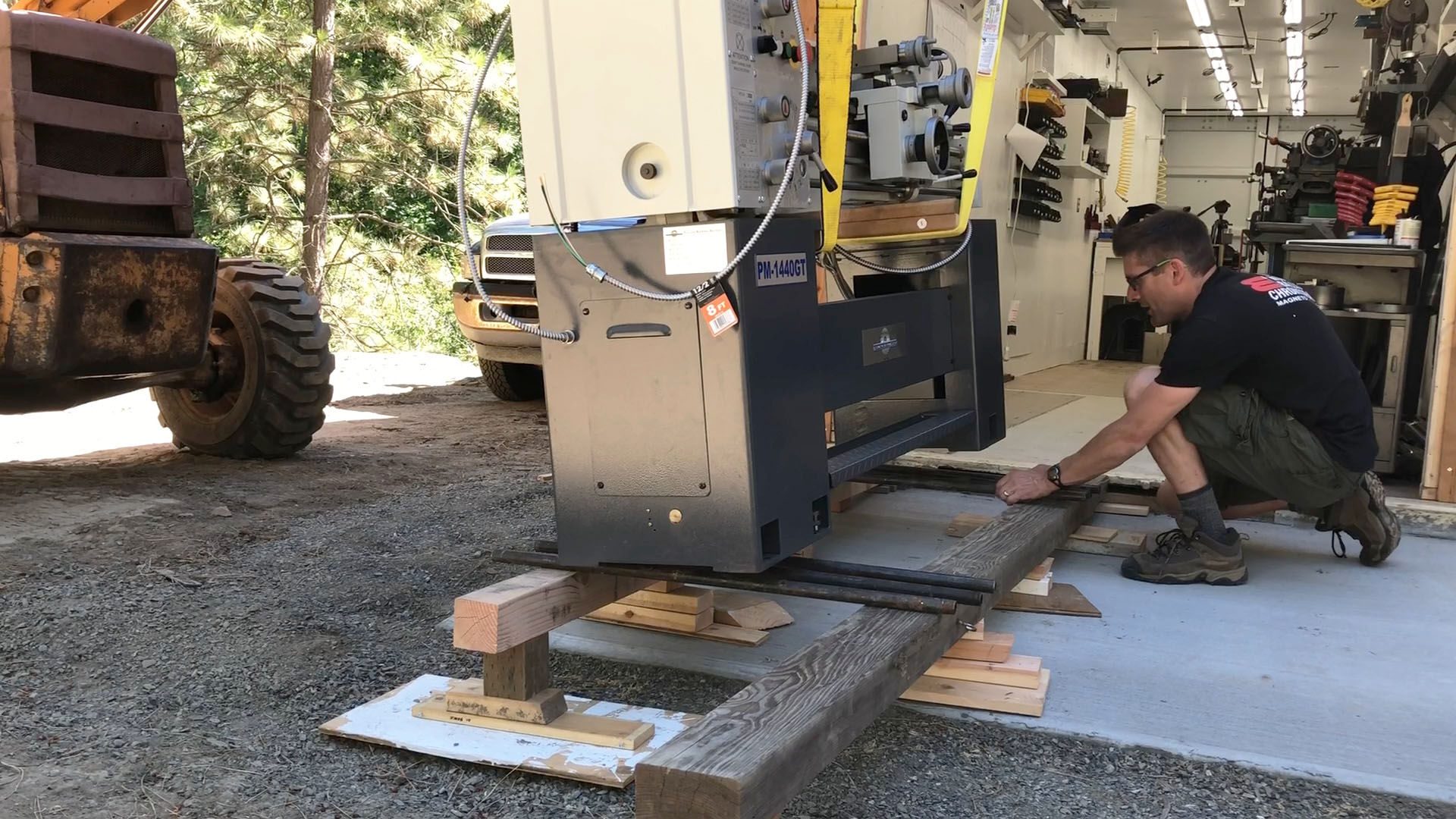 Precision Matthews PM1440GT Lathe Arrives! Making with Metal